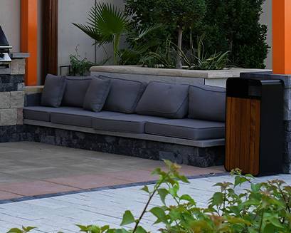 Lounge seating detail