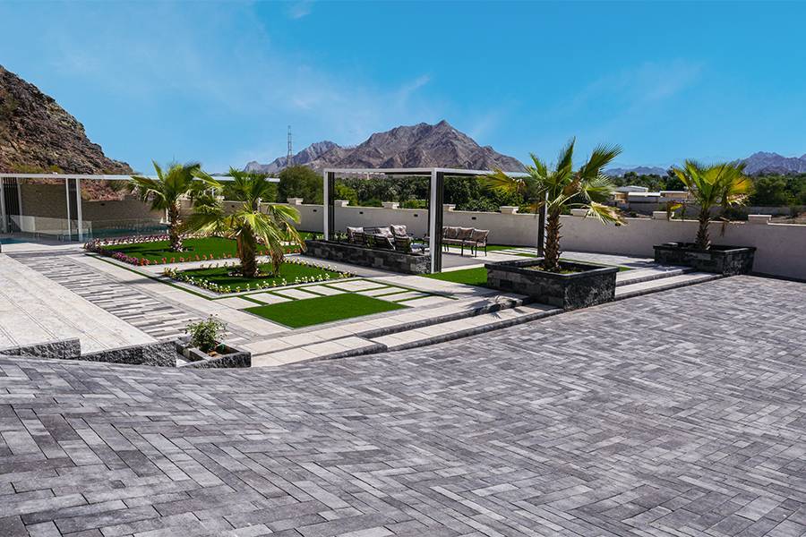 Luxury landscape project by Ducon Outdoor Living in Dubai