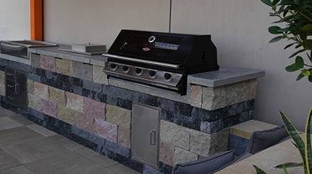 Custom outdoor kitchen design