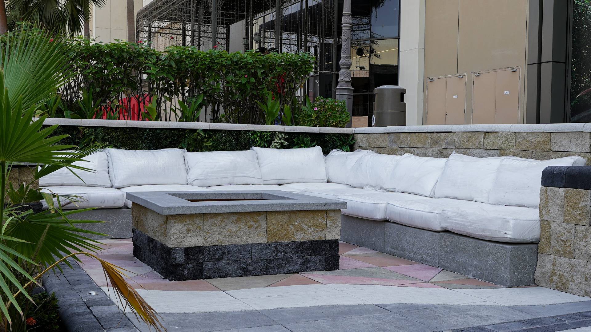Custom outdoor seating area in the UAE