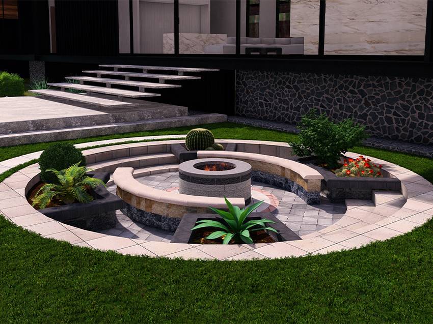 Ember Courtyard terrain