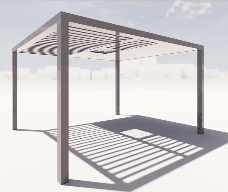 Aluminium Pergola - 4x5 - A1220