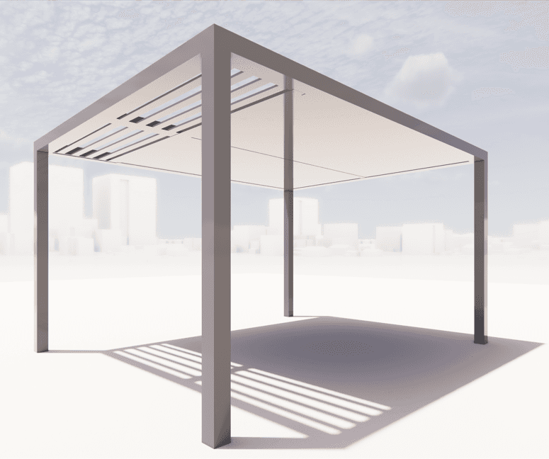 Aluminium Pergola - 4x5 - A1320
