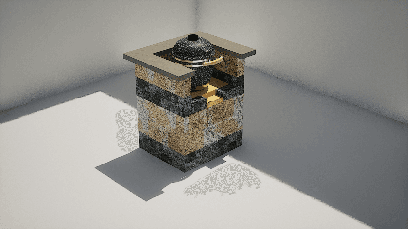 Countertop - 100x80 - Kamado Grill