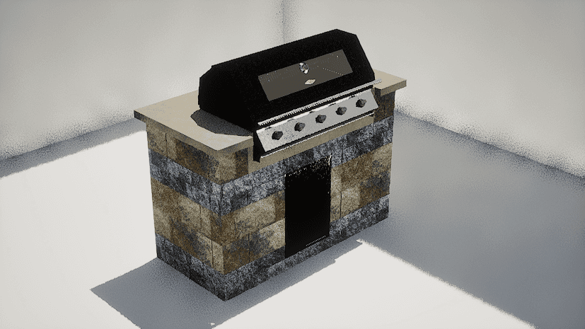 Countertop - 160x80 - Beef Eater 5 (S Door)