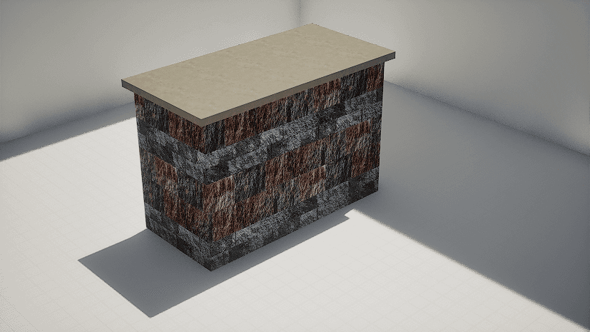 Countertop - 160x80 - Plain