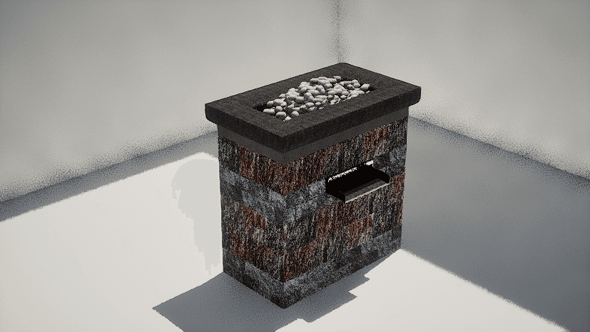 Flexy Fountain - 110x60 - Pillar (Medium)