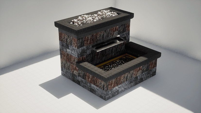 Flexy Fountain - 150x140 - Sunken (Large)