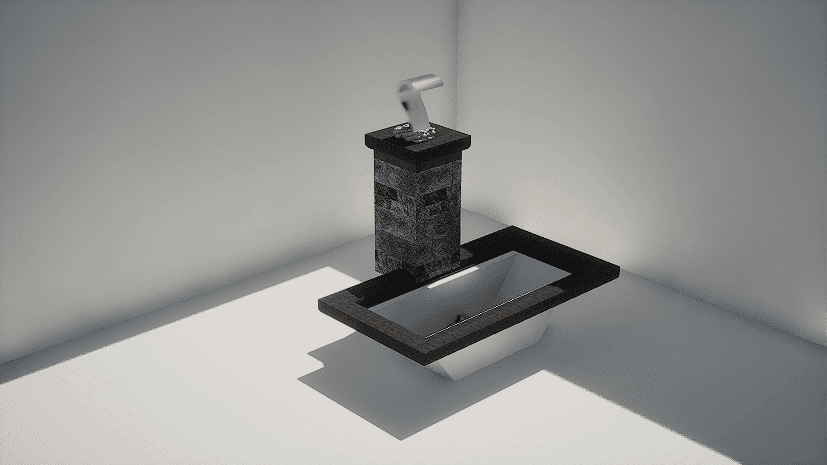 Simple Fountain - 50x50