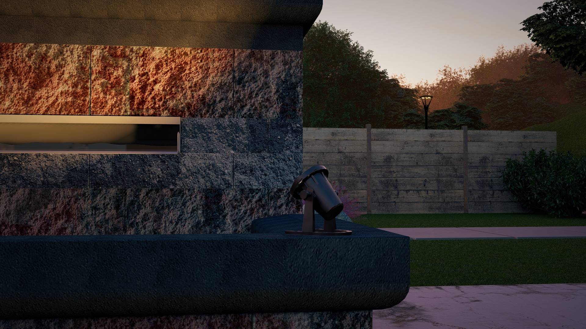 30° - Underwater - D04026253 - 12V 7w 7.5x11.5 Fountain & PoolArea