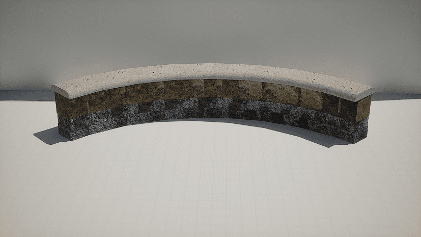 Arc Bench - 300cm